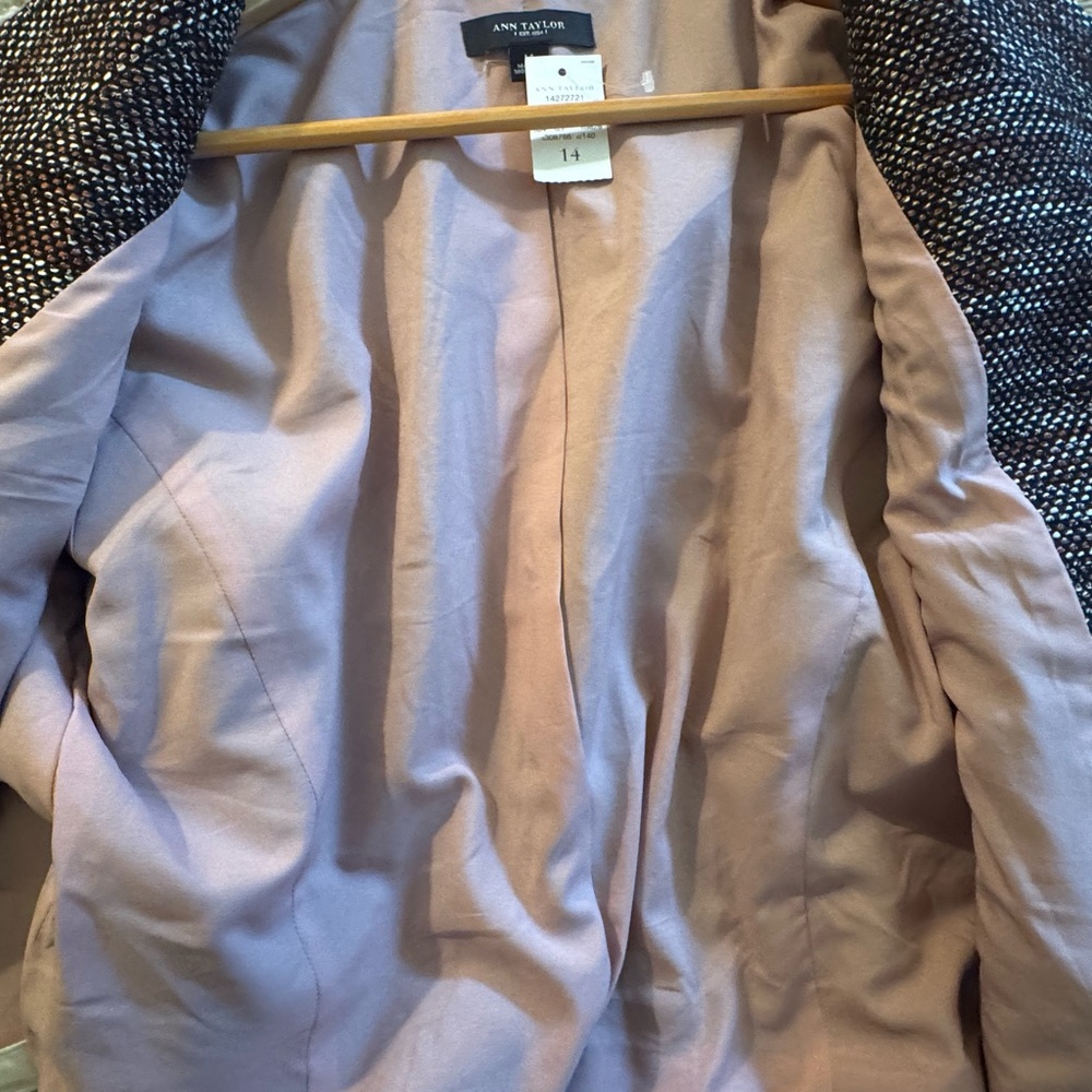 Ann Taylor Brown Tweed Skirt Set - Picture 9 of 15